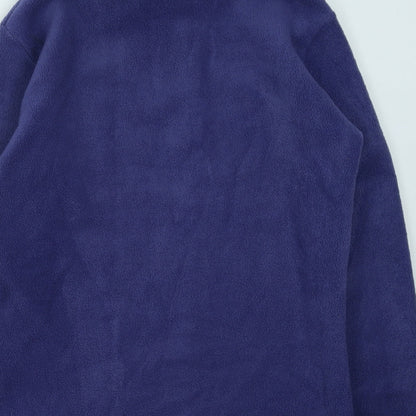 River Island  Womens Purple High Neck  Polyester Pullover Jumper Size 8