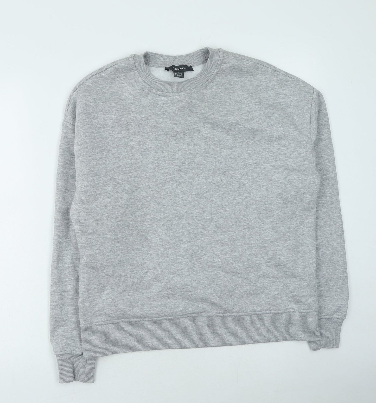 Primark  Womens Grey  Polyester Pullover Sweatshirt Size S