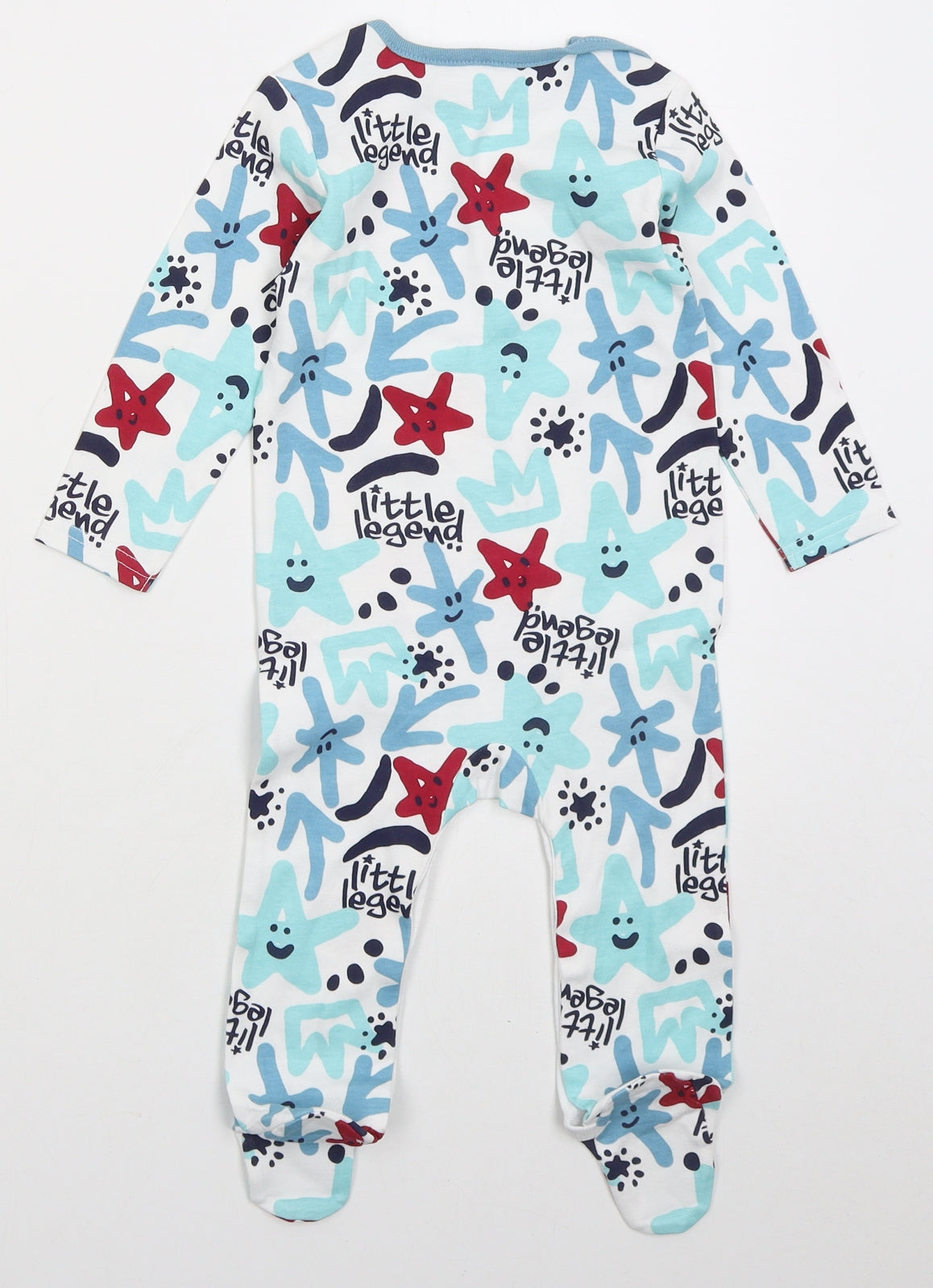 Studio Boys White Solid Cotton Cami One Piece Size 9-12 Months  Button - Little Legend