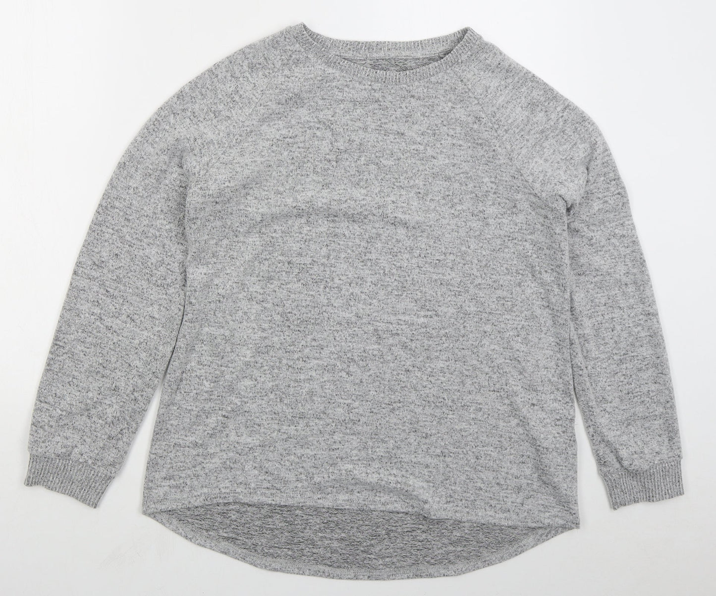 Primark Womens Grey  Viscose Pullover Sweatshirt Size 10  Pullover