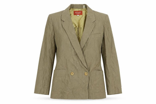 Habit Womens Brown  Polyester Jacket Suit Jacket Size 10
