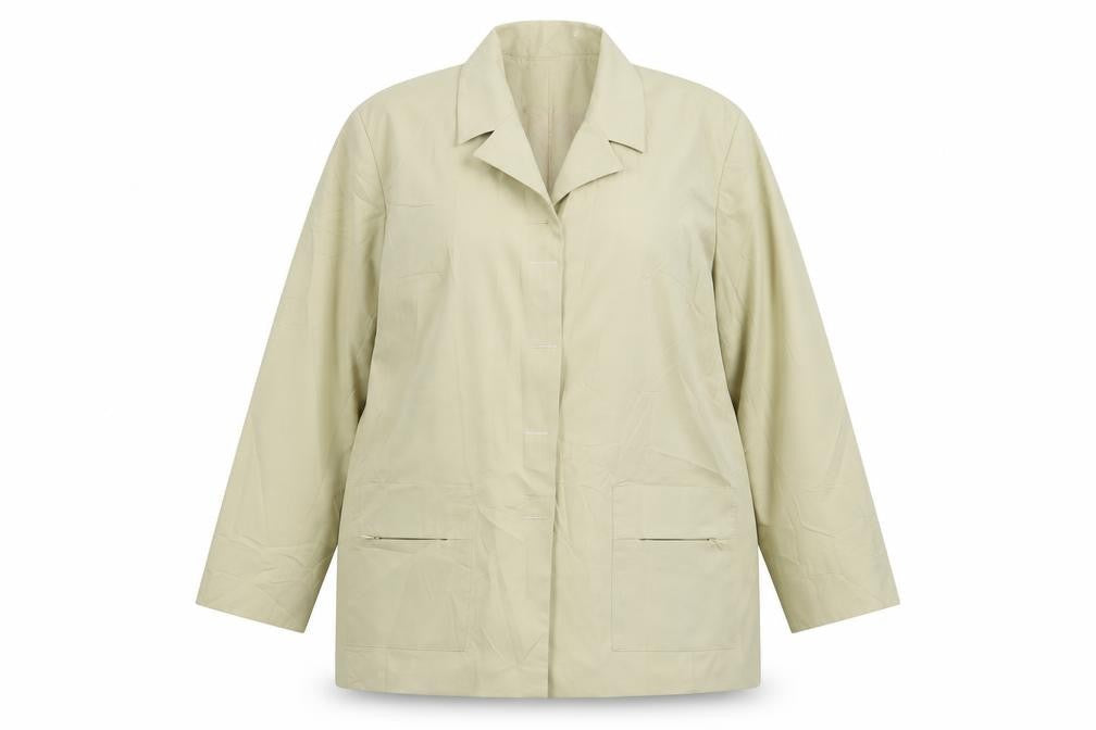 Vestino Womens Beige  Polyester Jacket Suit Jacket Size 16
