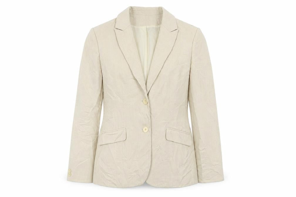 Debenhams Womens Beige  Polyester Jacket Suit Jacket Size 12