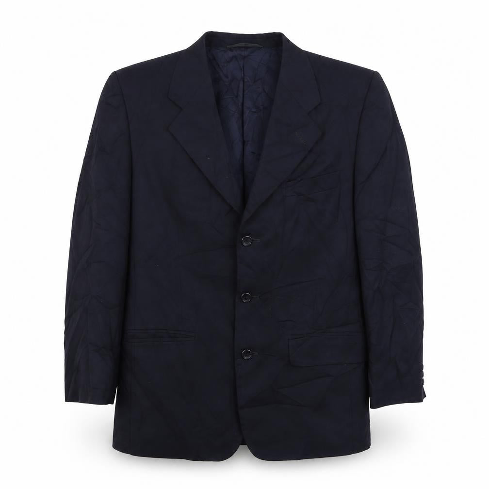 Burton  Mens Blue  Polyester Jacket Suit Jacket Size 38