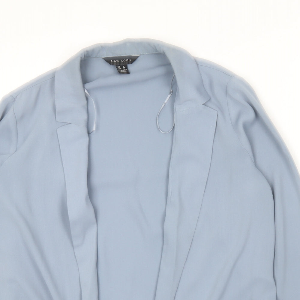 New Look Womens Blue   Jacket Blazer Size 10