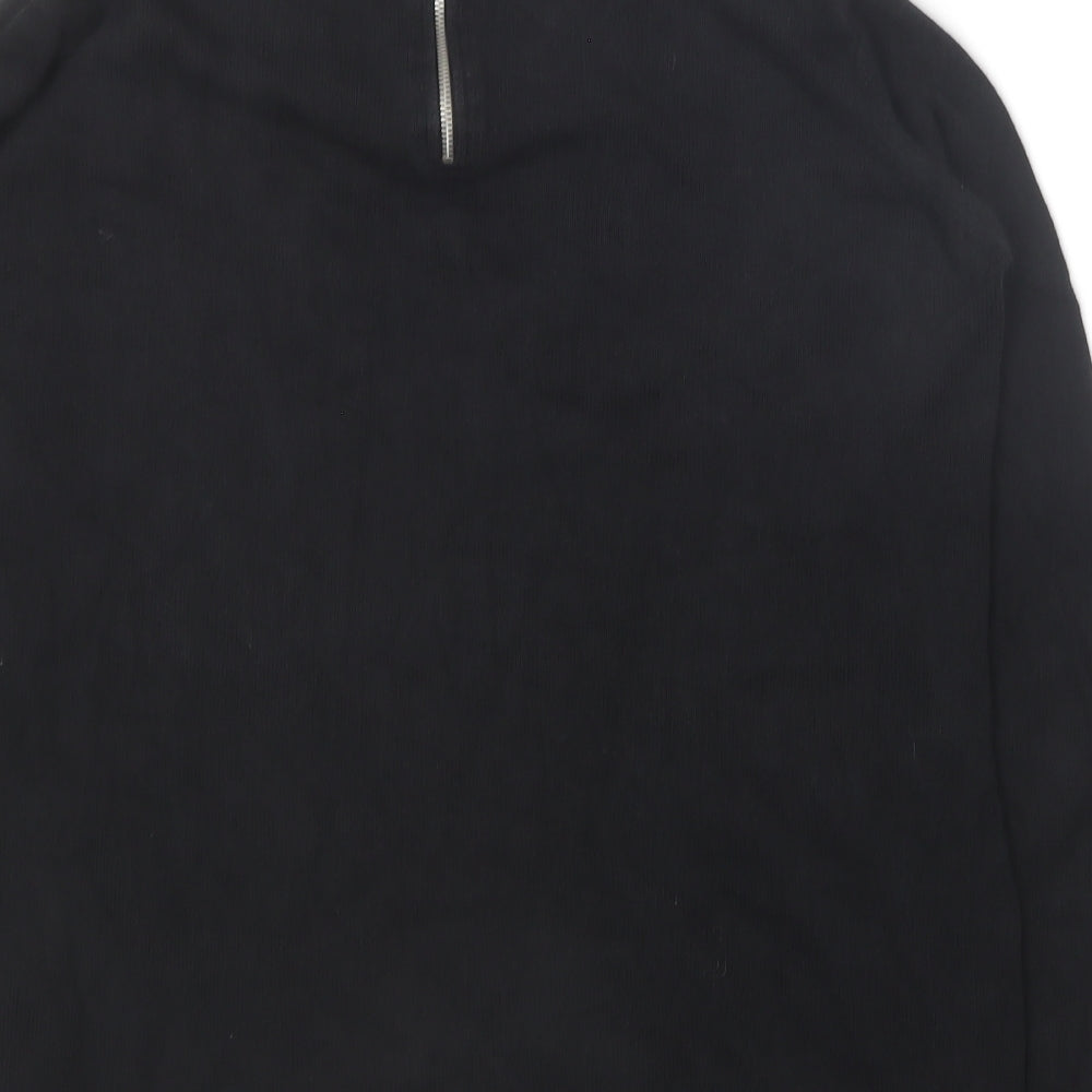 Atmosphere Womens Black Round Neck  Viscose Pullover Jumper Size 10