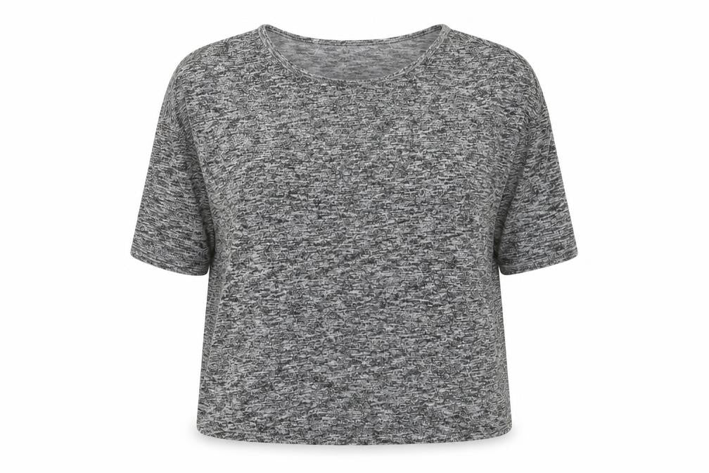 New Look Womens Grey Round Neck  Viscose Pullover Jumper Size L