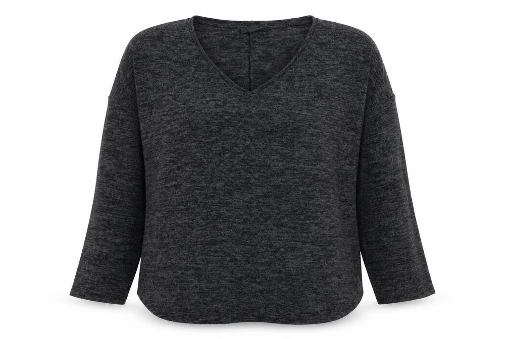 Primark Womens Grey Round Neck  Polyester Pullover Jumper Size 14