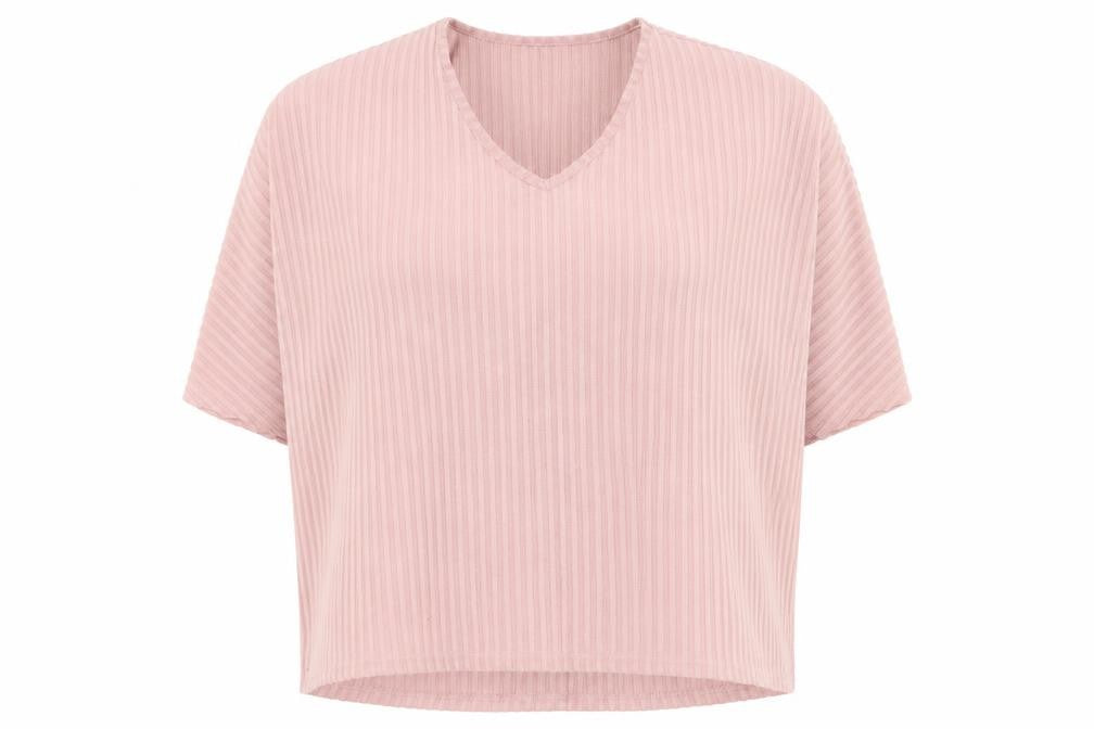 New Look Womens Pink Round Neck  Polyester Pullover Jumper Size S
