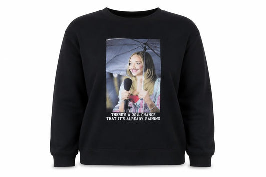 Mean Girls  Womens Black  Cotton Pullover Sweatshirt Size L  Pullover