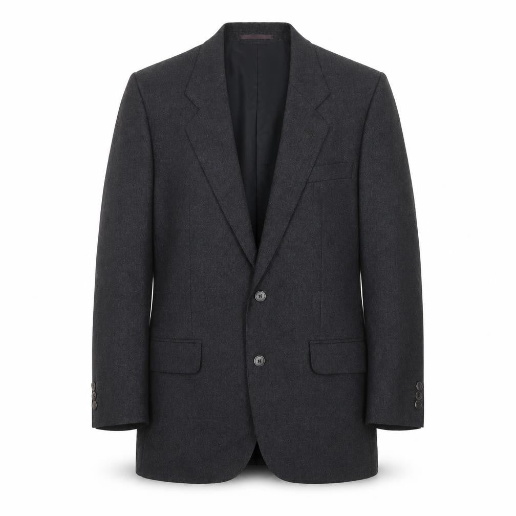 bradleys Mens Grey  Polyester Jacket Suit Jacket Size 36