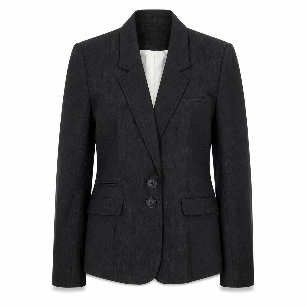 NEXT Womens Grey  Polyester Jacket Suit Jacket Size 12