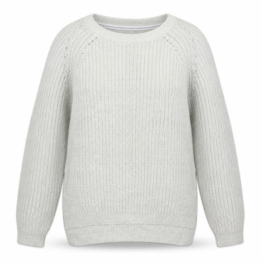 Matalan Womens Grey Crew Neck  Acrylic Pullover Jumper Size M