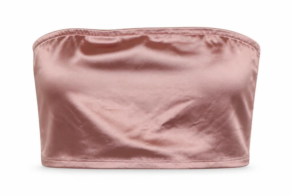 H&M Womens Pink  Polyester Cropped Tank Size S Round Neck