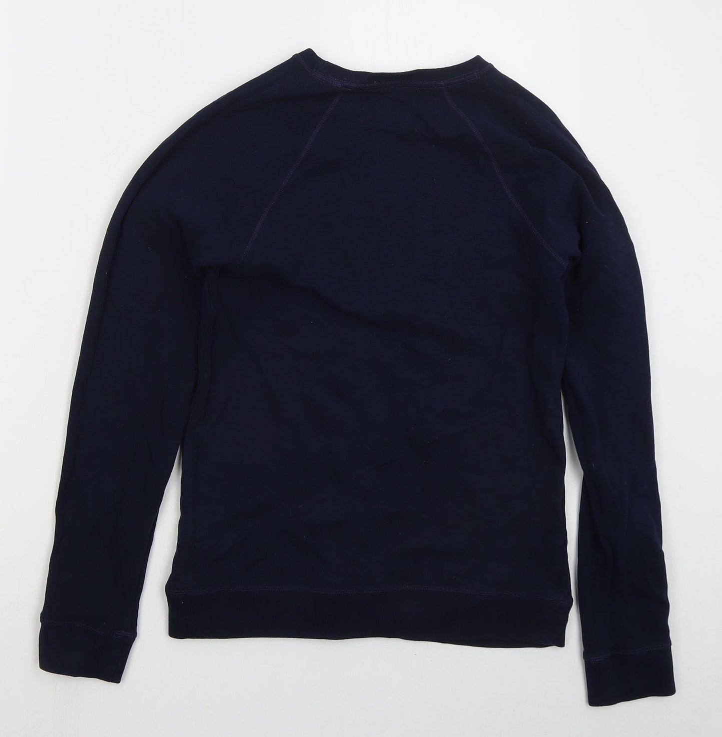 Marks and Spencer Womens Blue  Cotton Pullover Sweatshirt Size 6  Pullover - Good Move