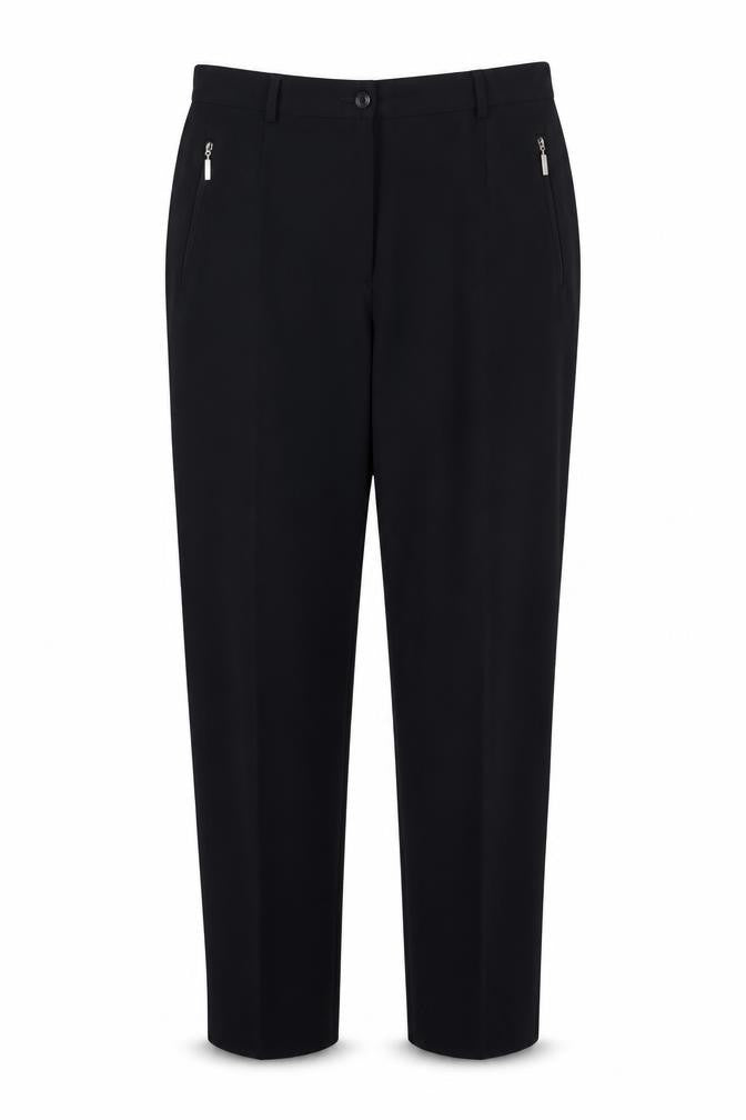 GARDEUR Womens Blue  Polyester Trousers  Size 34 in L29 in Regular Button