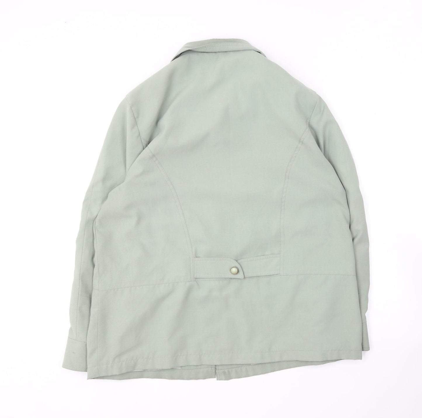 Preworn Womens Green   Overcoat Coat Size 14