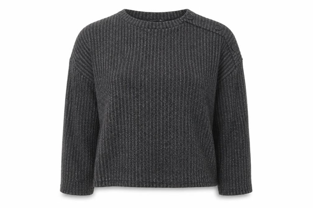 Primark Womens Grey Round Neck  Polyester Pullover Jumper Size 14