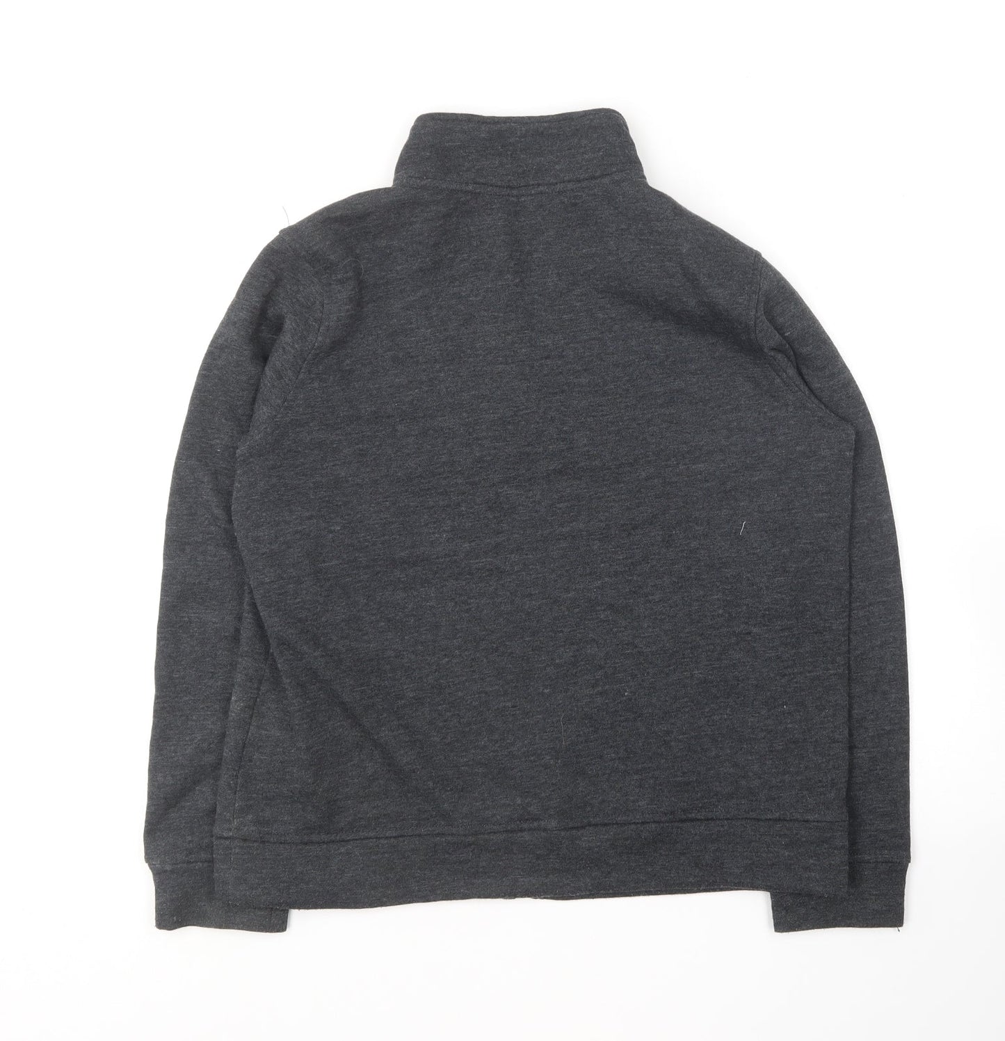 Bonmarché  Womens Grey  Polyester Full Zip Sweatshirt Size S