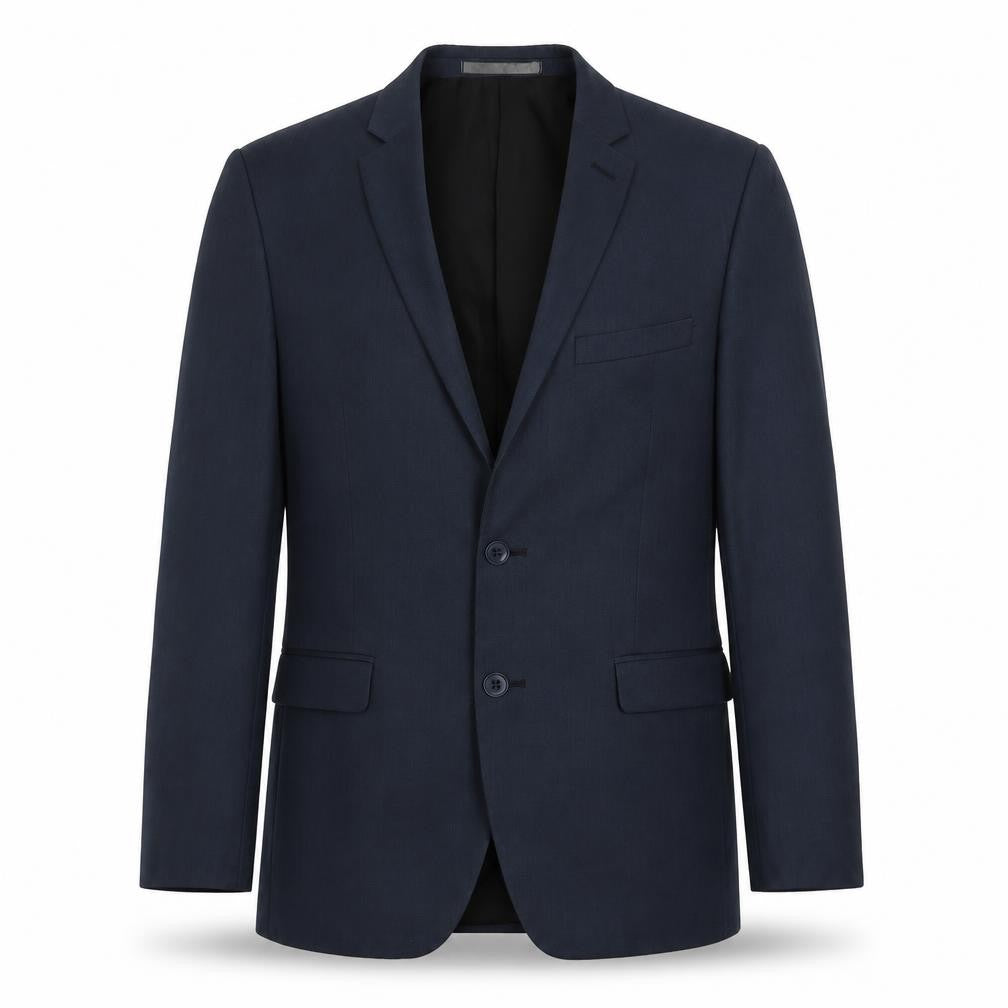 Red Herring Mens Blue  Viscose Jacket Suit Jacket Size 38