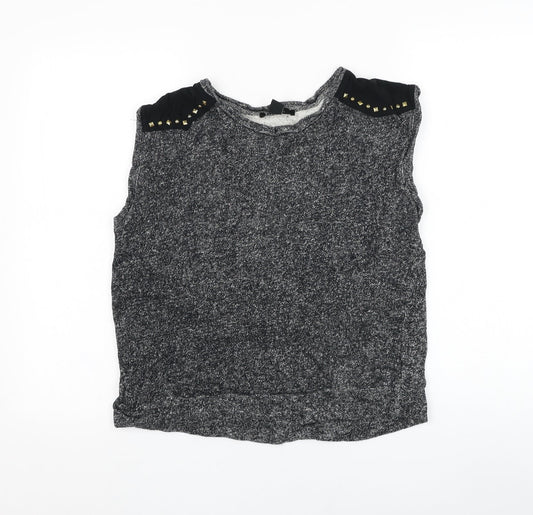 FOREVER 21 Womens Grey  Cotton Pullover Sweatshirt Size S  Pullover