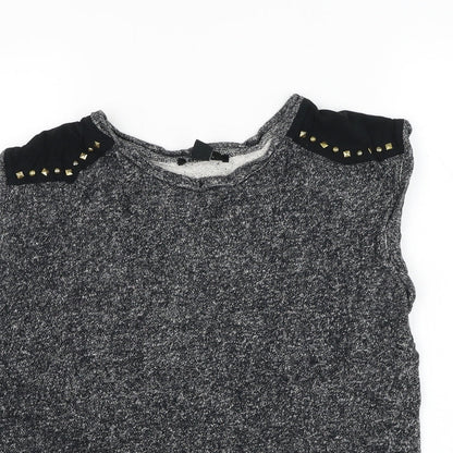 Forever 21 Womens Grey  Cotton Pullover Sweatshirt Size S  Pullover