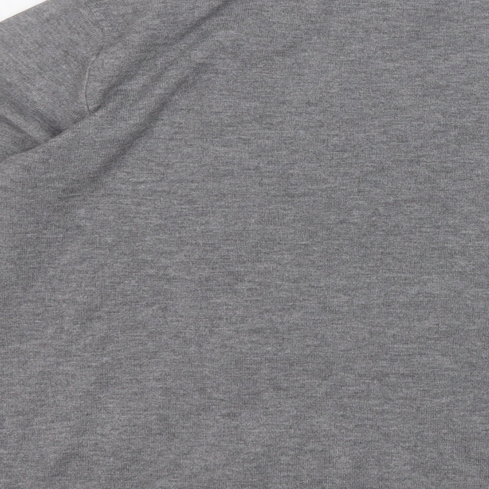 Primark Womens Grey Round Neck  Polyester Pullover Jumper Size 14