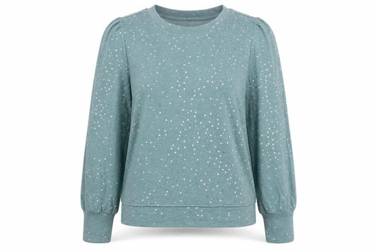 NEXT Womens Green  Viscose Pullover Sweatshirt Size 12  Pullover