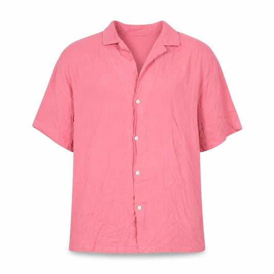 ASOS Mens Pink  Viscose  Button-Up Size S  Button