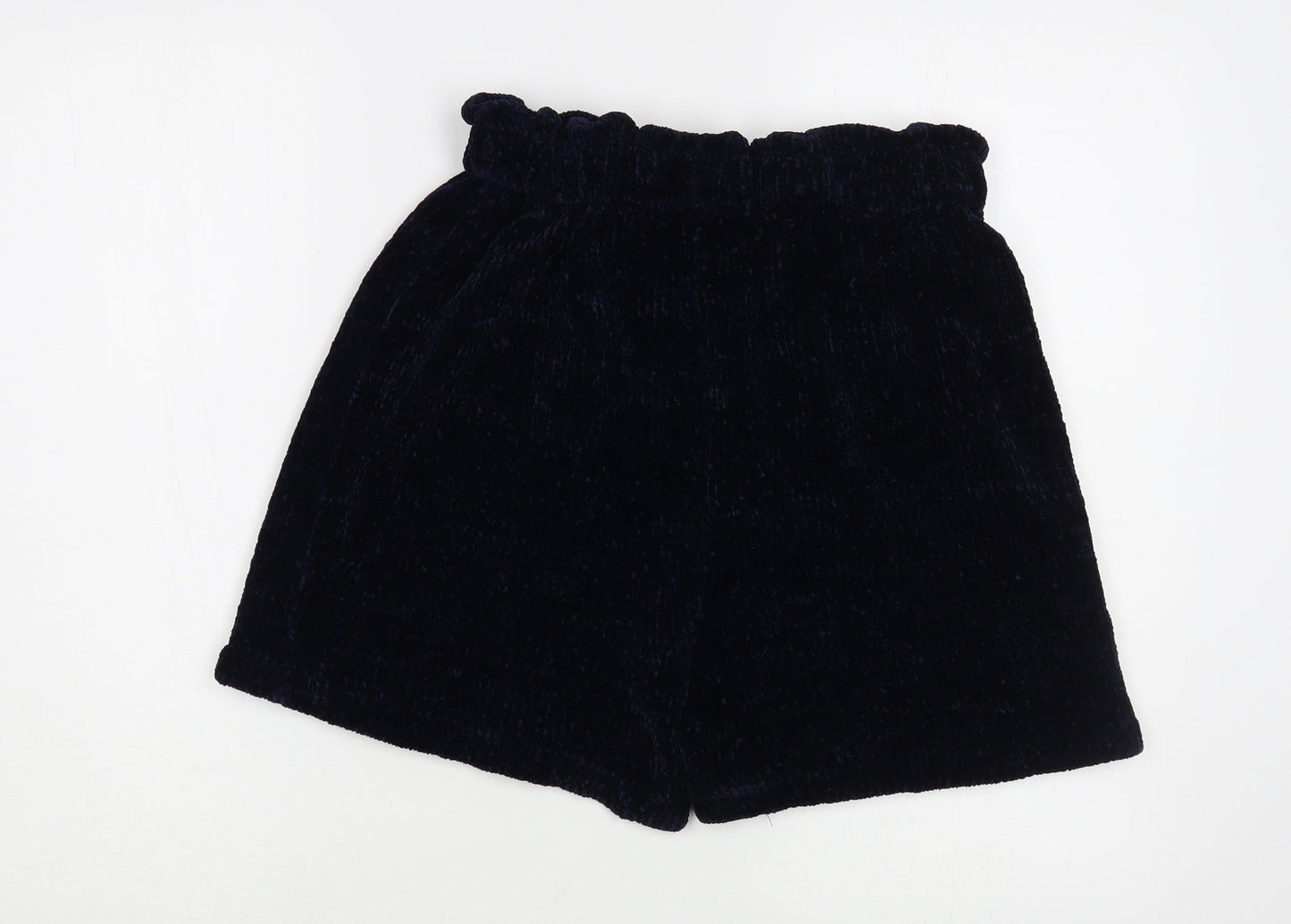 ETC Womens Blue  Polyester Mini Skirt Size L