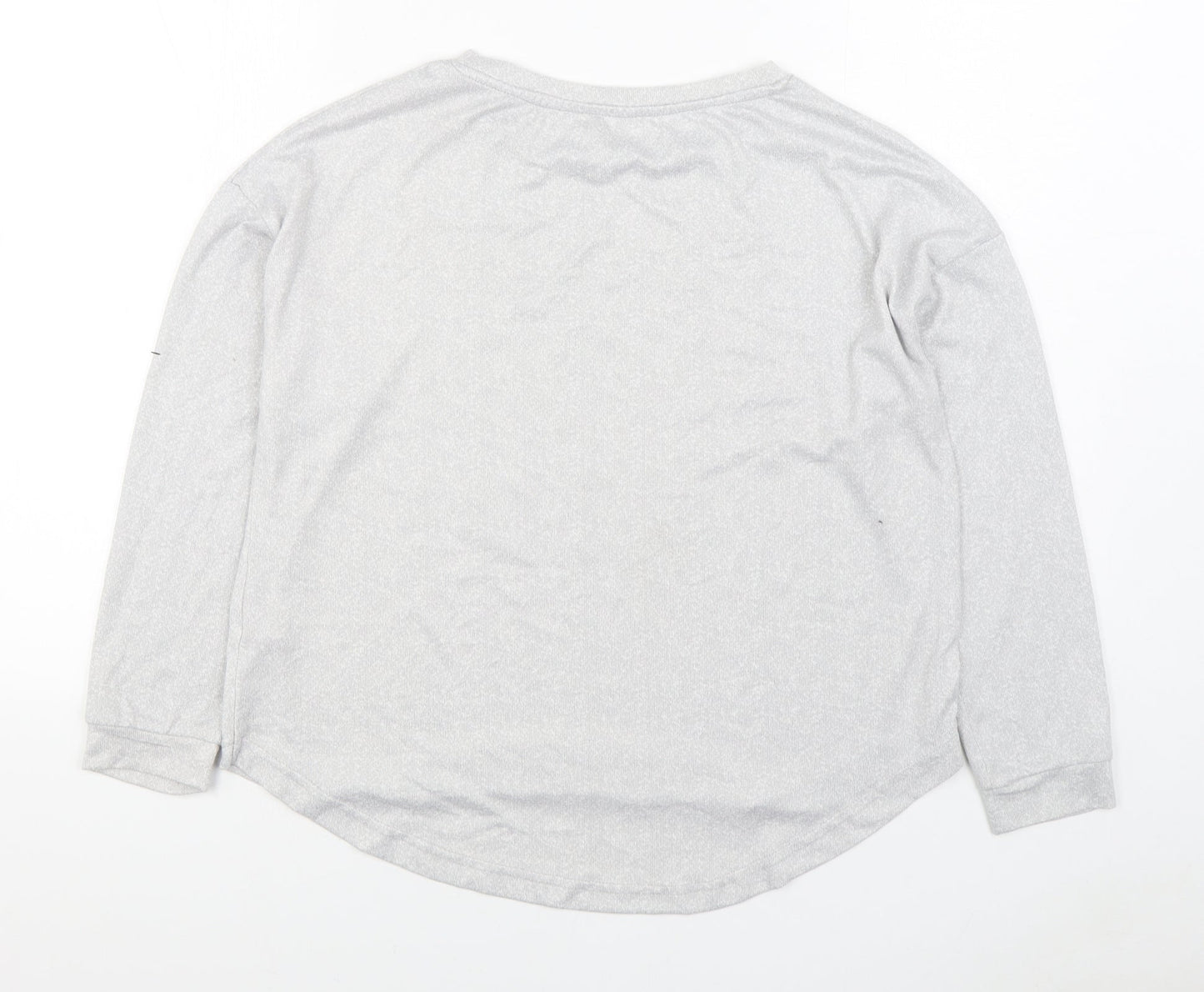 Dunnes Stores Womens Grey Polyester Pullover Sweatshirt Size S Pullover