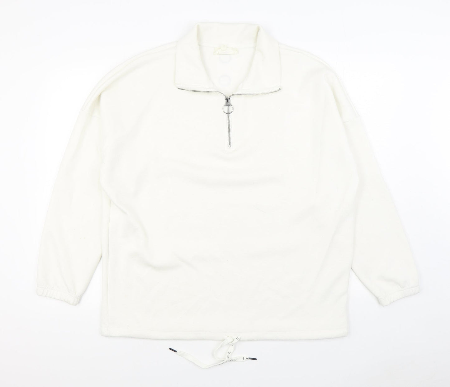 NEXT Womens White Jacket Size L Zip