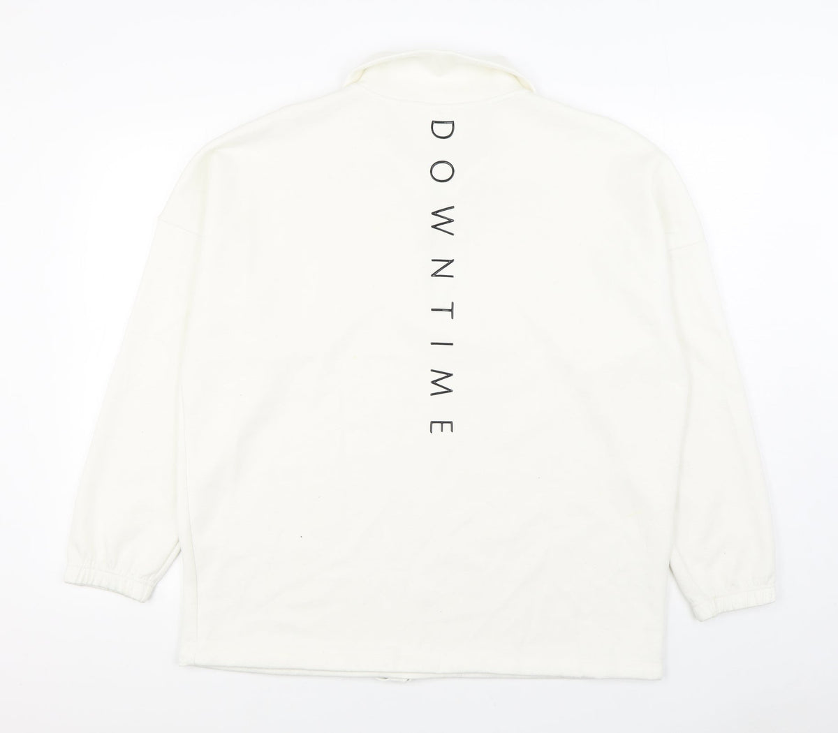 NEXT Womens White Jacket Size L Zip
