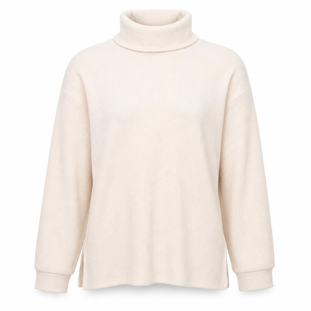 New Look Womens Pink Roll Neck Polyester Pullover Jumper Size L