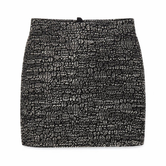 Next Womens Black Polyester Mini Skirt Size 6
