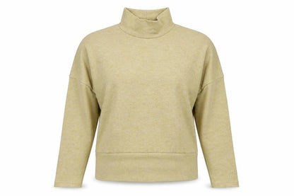 Dorothy Perkins Womens Beige Mock Neck Polyester Pullover Jumper Size 6