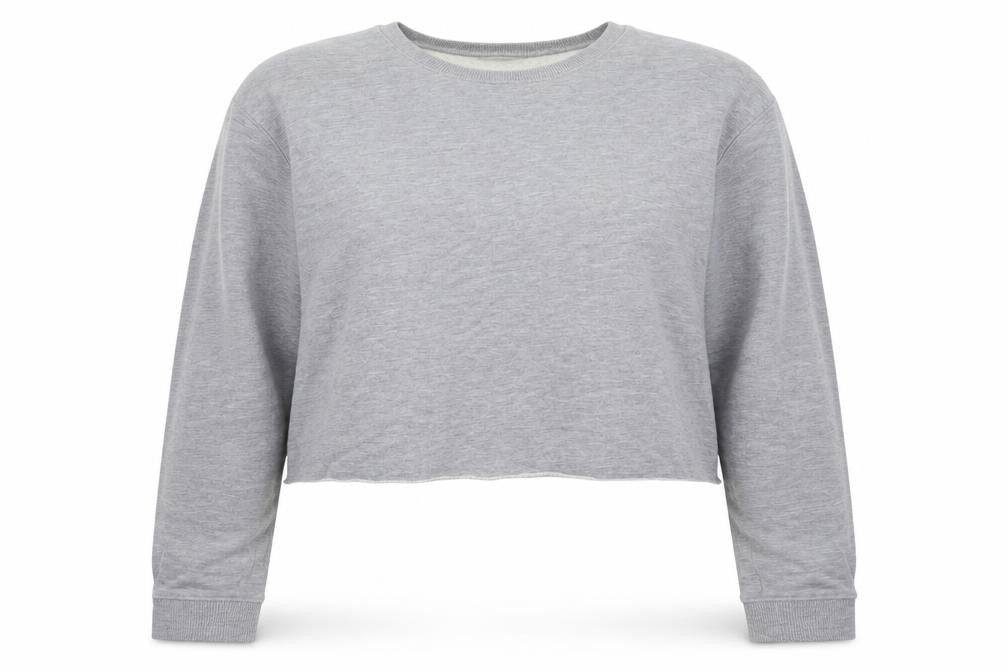 Miss Selfridge Womens Grey Cotton Pullover Sweatshirt Size 16 Pullover
