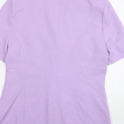 Atmosphere Womens Pink Polyester Jacket Suit Jacket Size 14