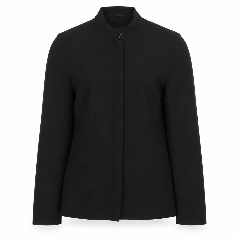 Preworn Womens Black Jacket Size 8