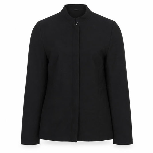 Preworn Womens Black Jacket Size 8