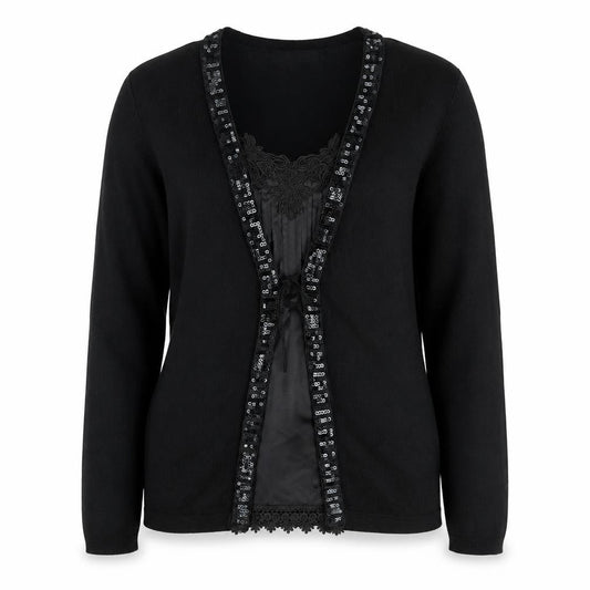 George Womens Black Round Neck Viscose Pullover Jumper Size 10