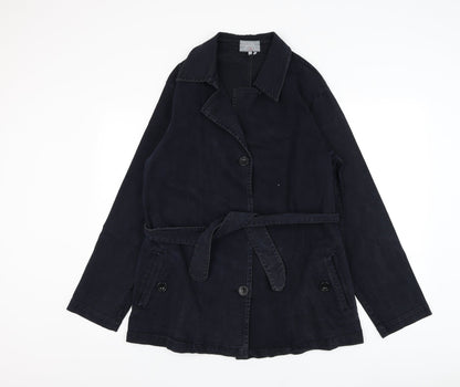 Marks & Spencer Womens Blue Jacket Size M Button