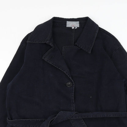 Marks & Spencer Womens Blue Jacket Size M Button
