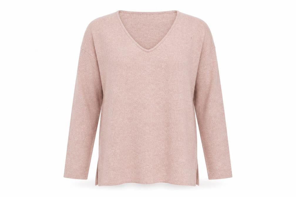 Dorothy Perkins Womens Pink Round Neck Polyester Pullover Jumper Size 10