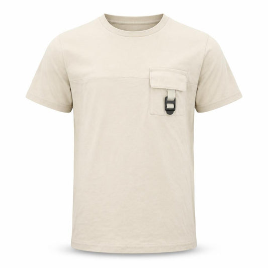 George Boys Beige Cotton Basic Polo Size 9-10 Years Round Neck