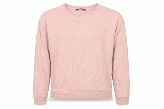 F&F Womens Pink Viscose Pullover Sweatshirt Size 10