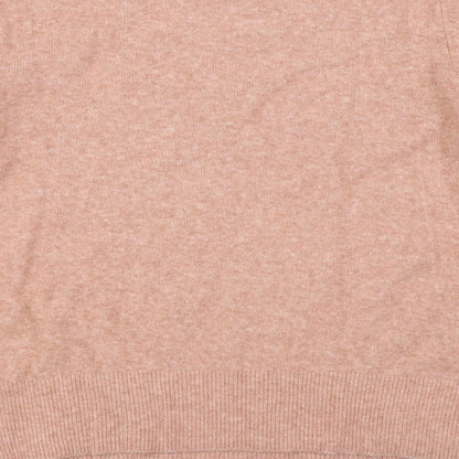 Forever New Womens Pink Round Neck Acrylic Pullover Jumper Size M