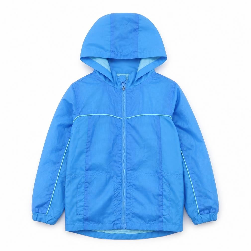 Cherokee Boys Blue Basic Coat Coat Size 7-8 Years Zip