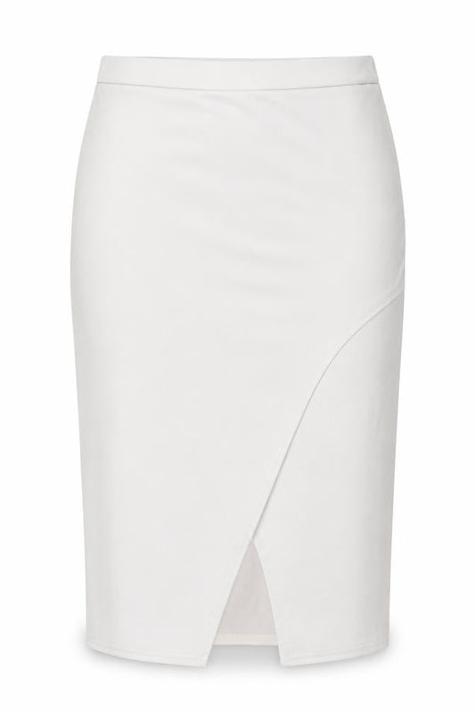 Boohoo Womens Grey Polyester A-Line Skirt Size 12