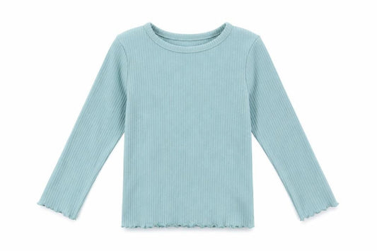 Dunnes Baby Green Cotton Basic T-Shirt Size 12 Months Crew Neck Pullover